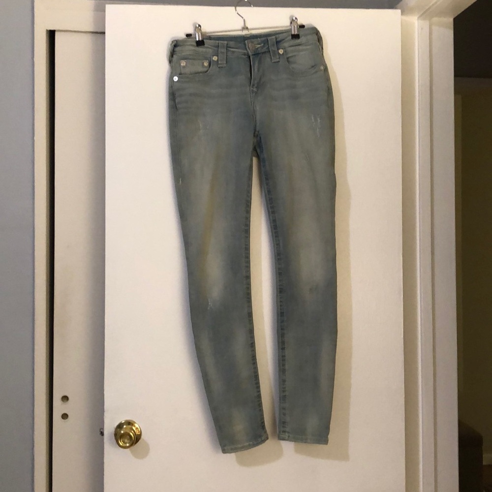 True Religion Skinny jeans acid wash 28